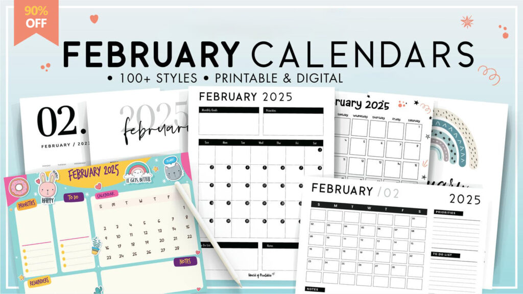 February-Calendars